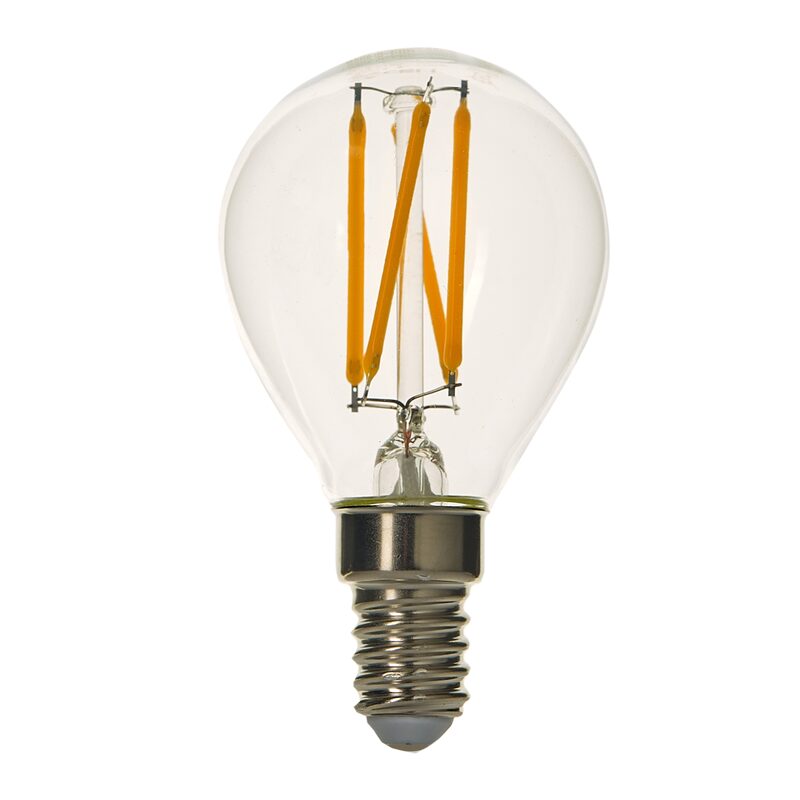 Ampoule LED 40W E14 lumière chaude coloris jaune 8 x 5 cm - 4MURS