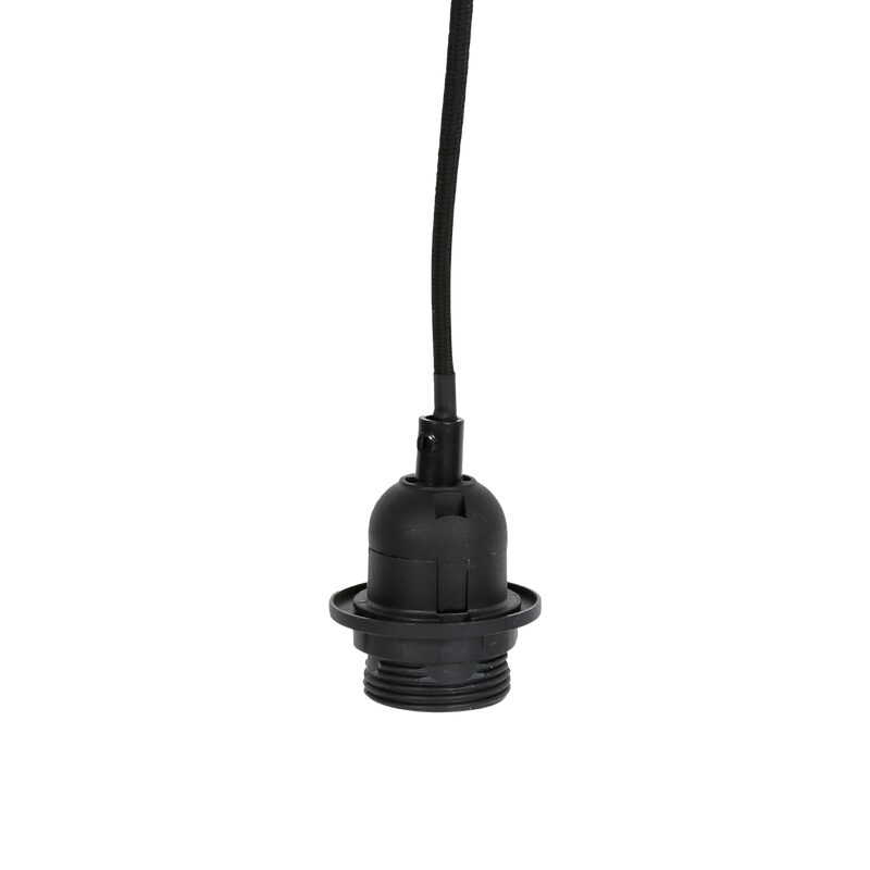 Sema Décoration Kit suspension plafond CABLE ELECTRIQUE LAMPE PLAKA coloris  noir