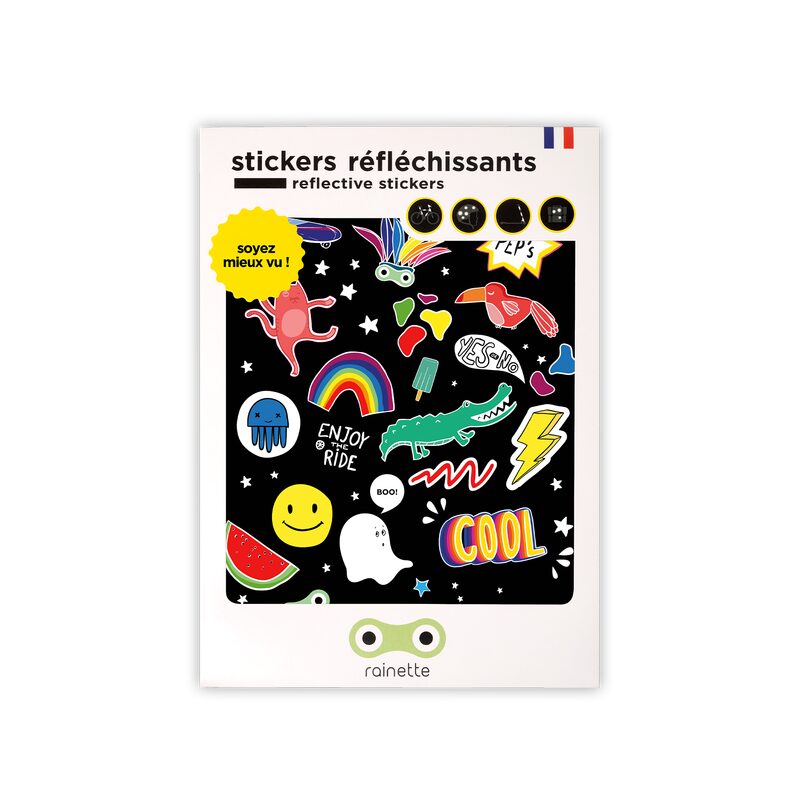 Stickers Réfléchissants pour Vélo la Nuit