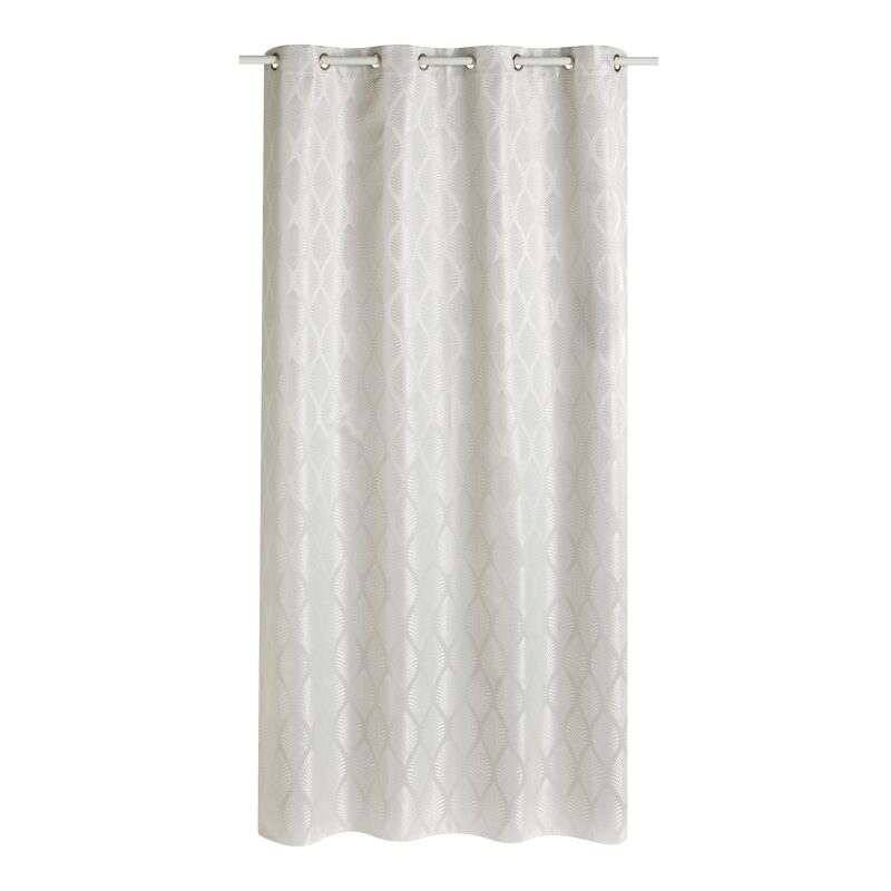 Rideau occultant polyester Blanc 140 X 240