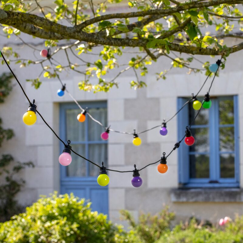 Guirlande lumineuse - multicolore, Linge de maison et décoration