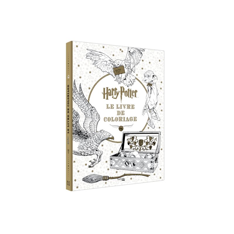 Harry potter le livre de coloriage créatures magiques - Les Trois