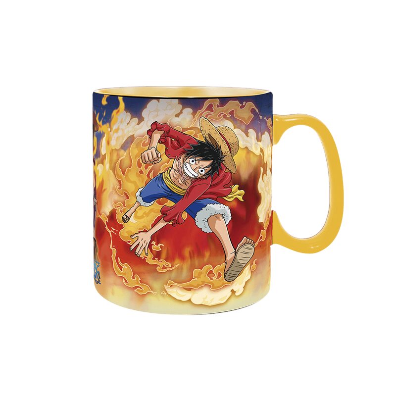 ONE PIECE - Luffy & Sabo - Mug thermoréactif 460ml : : Tasse  ABYstyle One Piece