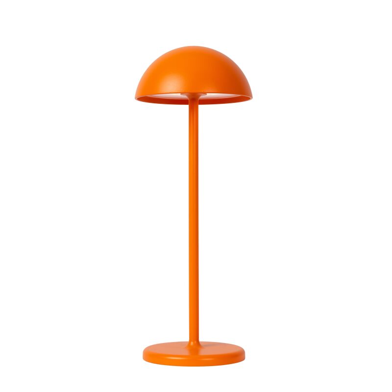 Remember Lampe à poser JOY coloris orange 33,5 x 12 cm